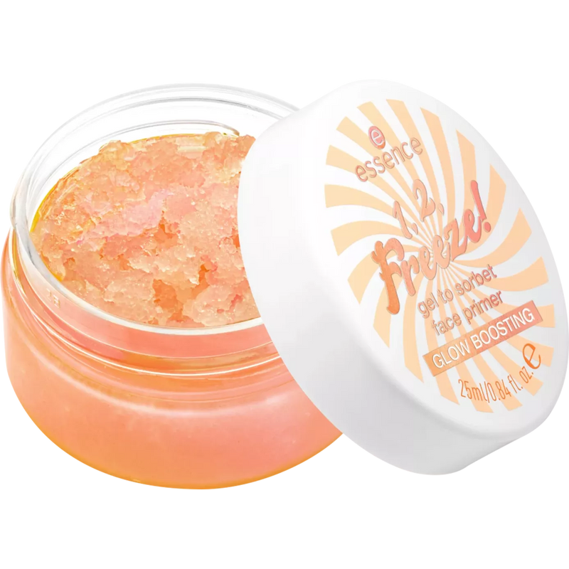 essence Primer 1, 2, Freeze! Glow Boosting, 25 ml
