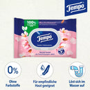 Tempo Vochtig toiletpapier amandelmelk & panthenol, 42 stuks
