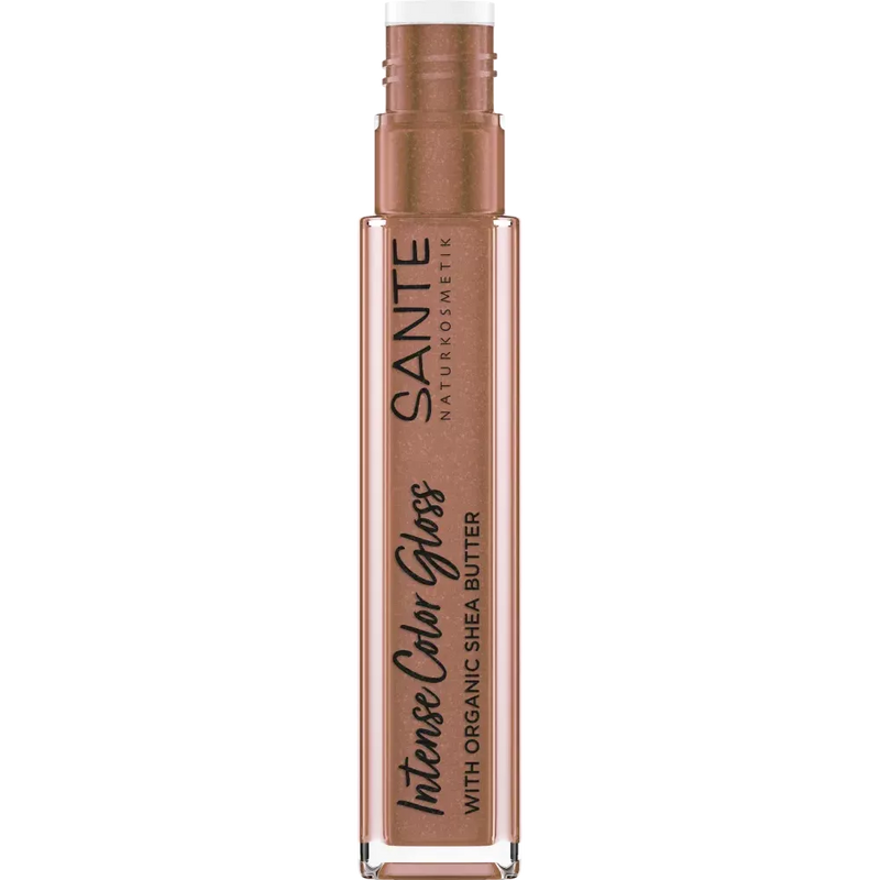 Sante Lip Gloss Intense Colour 01 Glistening-Nude, 5.3 ml