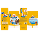 DentaStix Pedigree Chewy Dental Care pour chiens de taille moyenne, multipack (8 x 7 pièces), 1,44 kg