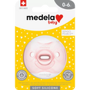 Medela Speen Zacht Silicone, roze, 0-6 maanden, 1 stuk