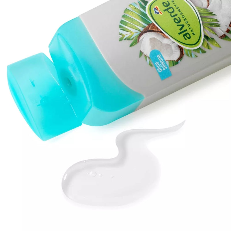 alverde NATURKOSMETIK Shampoo Moisture Biologische Kokosmelk, 200 ml