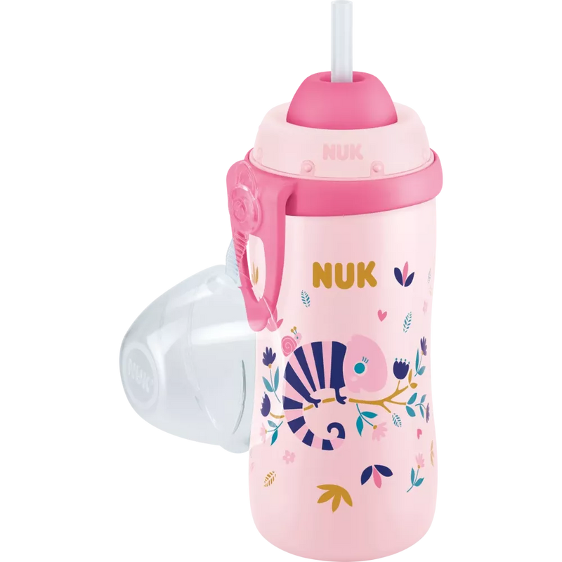 Nuk Drinkfles Flexi Cup Kleurwissel, roze, vanaf 12 maanden, 300 ml, 1 st.
