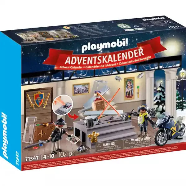 Playmobil Adventskalender diefstal politiemuseum 2023