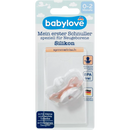 Sucette en silicone babylove, rose, taille 0, 0 - 2 mois, 1 pc.