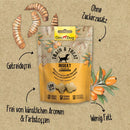 GIMDOG Dog Snack, Train &amp; Treat avec insectes et argousier, 125 g