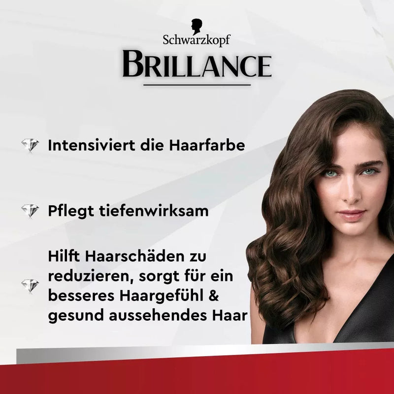 Schwarzkopf Brillance Kleur Glansbehandeling, Stralend Violet, 150 ml