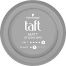 Gel coiffant Schwarzkopf Taft MATT WAX Tenue 5, 75 ml