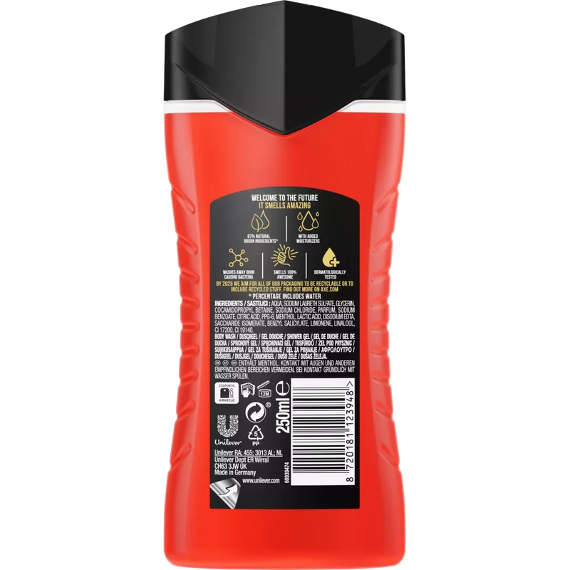 AXE Douche Recharge, 250 ml