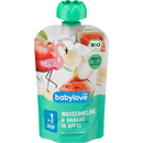 babylove Quetschie watermeloen & banaan in appel vanaf 1 jaar, 100 g