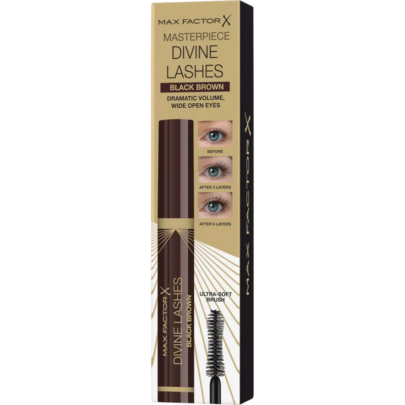 MAX FACTOR Mascara Masterpiece Divine Lashes, kleur 002, 8 ml