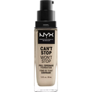 NYX PROFESSIONAL MAKEUP Fond de teint Can't Stop Won't Stop 24 heures Fair 1,5, 30 ml