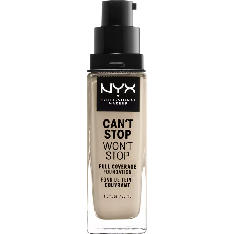 NYX PROFESSIONAL MAKEUP Foundation Can't Stop Won't Stop 24-Hour fair 1.5, 30 ml