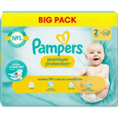 Pampers Luiers Premium Protection maat 2 Mini, New Baby (4-8 kg), Grootverpakking, 76 stuks.