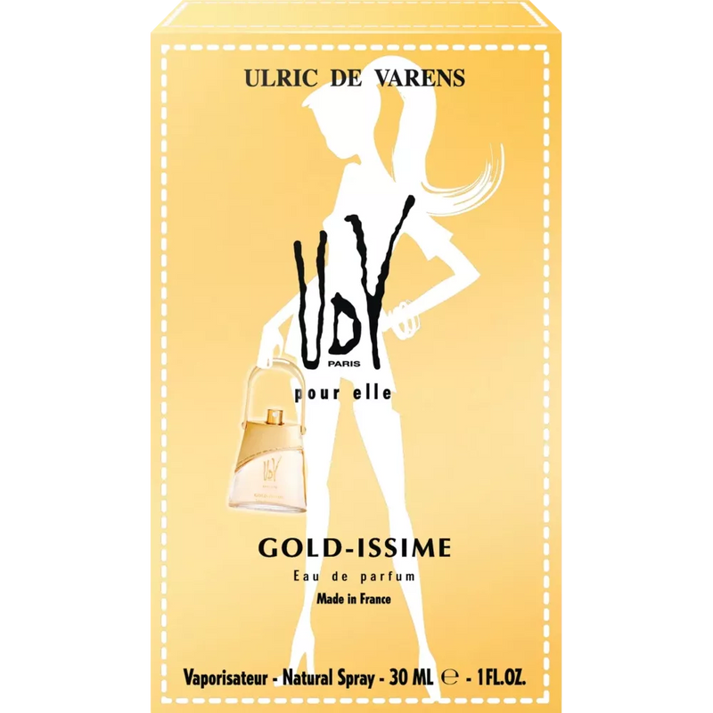 UdV - Ulric de Varens Eau de Parfum pour elle Gold Issime, 30 ml