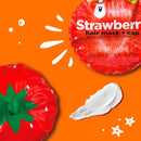Bear Fruits Haarmasker Aardbei Haarmasker + kapje, 20 ml