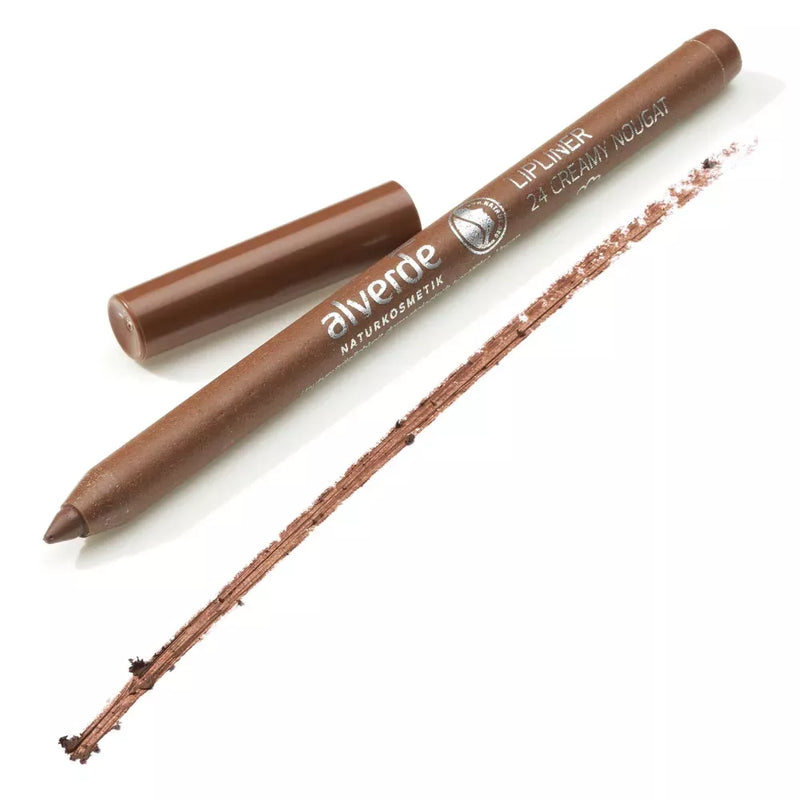 alverde NATURKOSMETIK Lipliner 24 Crème Nougat, 1,2 g