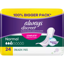 always Hygiene pads blaaszwakte Discreet Normaal Grootverpakking, 24 stuks