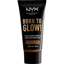 NYX PROFESSIONAL MAKEUP Fond de teint Born To Glow Naturally Radiant Mocha 19, 30 ml