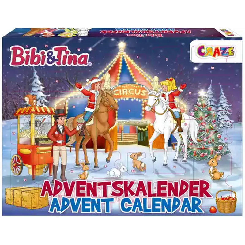 CRAZE Bibi & Tina X-Mas Circus Adventskalender 2022